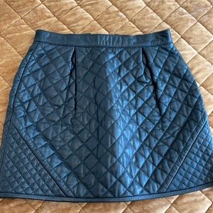 just cavalli leather mini skirt